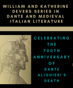 Dante Studies from Notre Dame Press